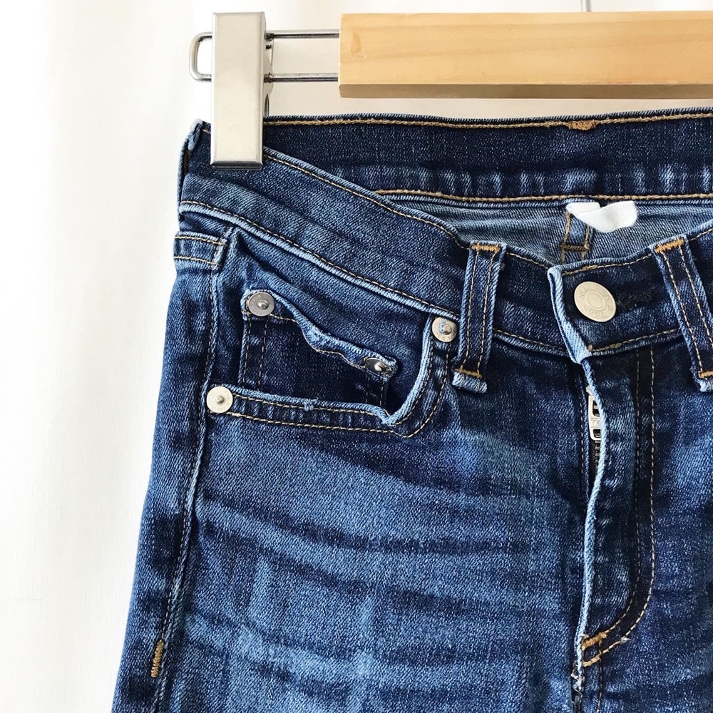 Rag & Bone medium wash Hampstead Skinny Jeans 24 - Picture 4 of 13